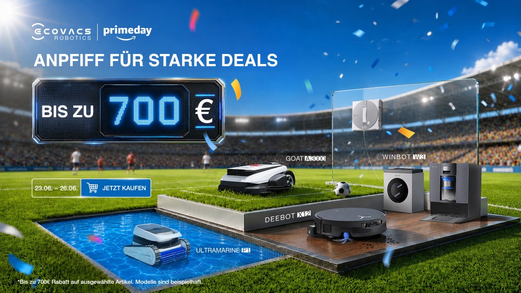 Prime Day Deals bei ECOVACS