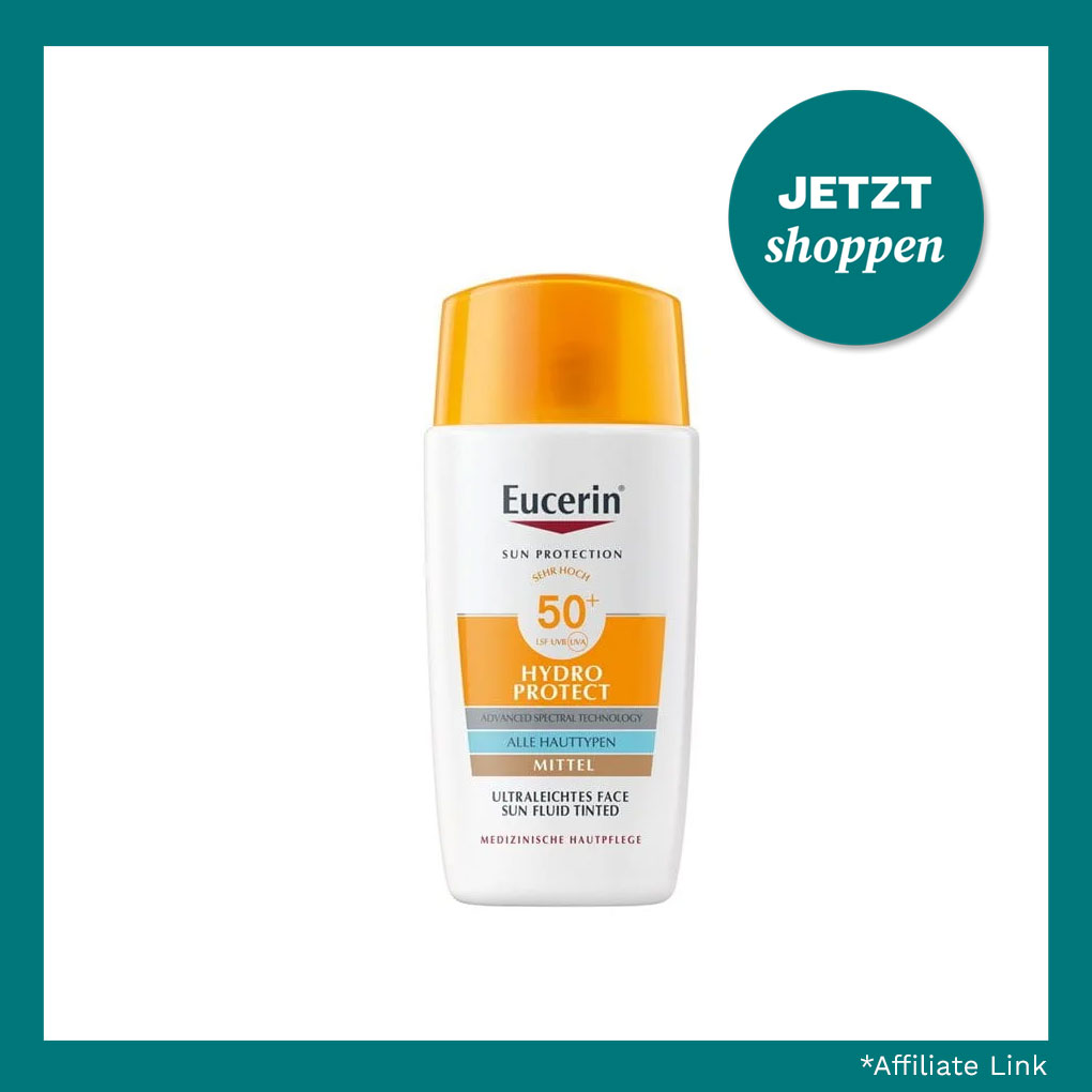 Hydro Protect Ultraleichtes Sun Fluid Tinted LSF 50+ Mittel von Eucerin