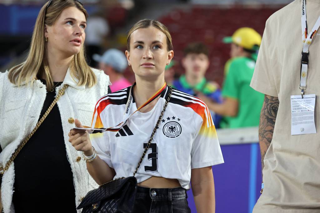 Katharina Raum im Spiel Deutschland gegen Spanien 2024
