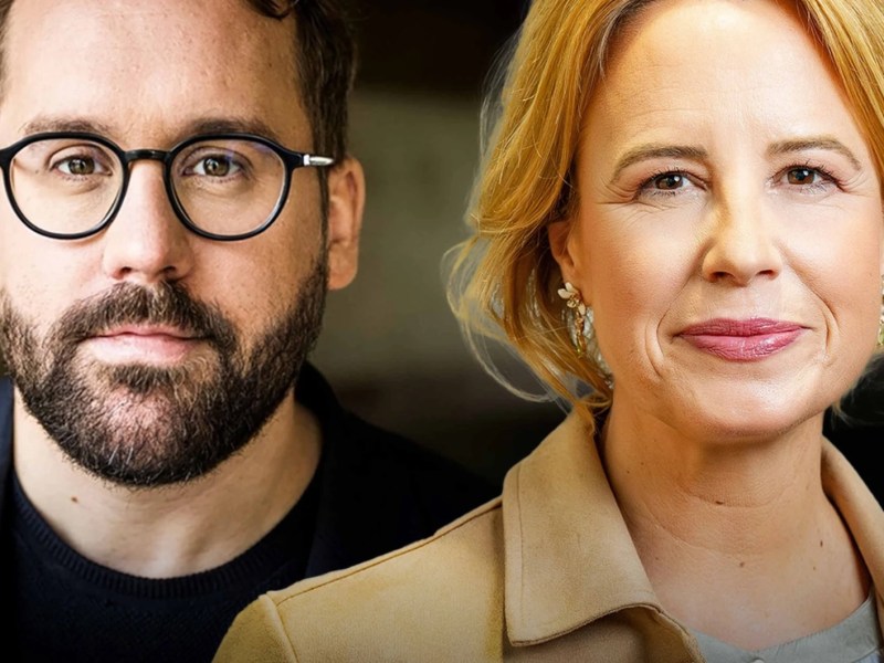 Julia Becker und Paul Ronzheimer