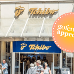 Tchibo Filiale mit gofeminin Logo